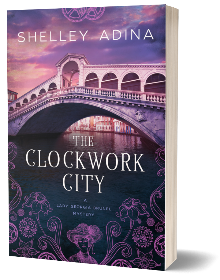 The Clockwork City by Shelley Adina, Lady Georgia Brunel Mysteries 1