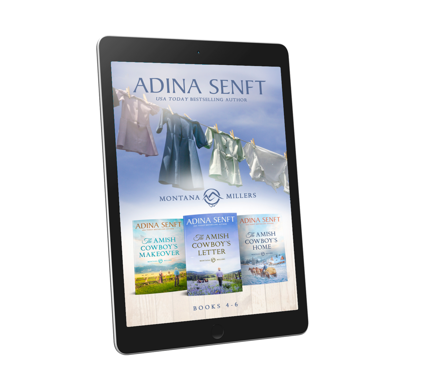 Amish Cowboys of Montana Books 4-6 by Adina Senft