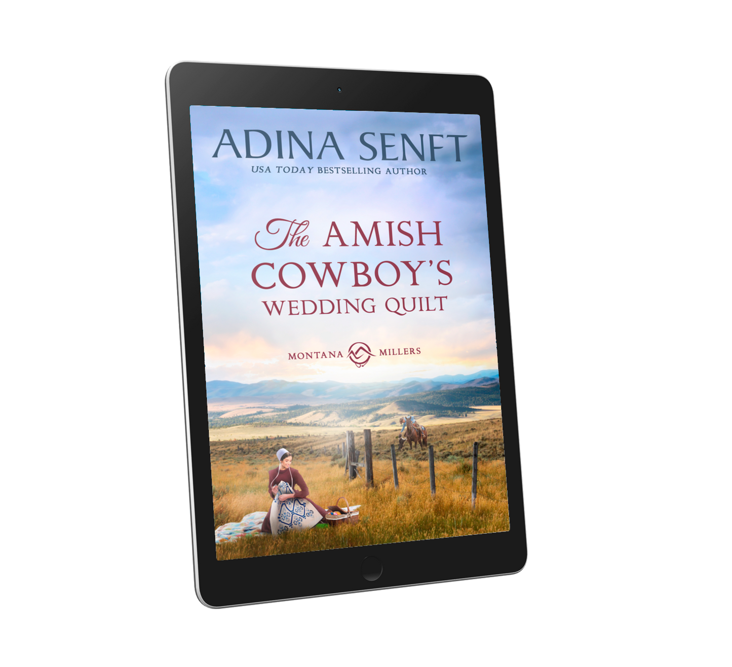 The Amish Cowboy's Wedding Quilt by Adina Senft