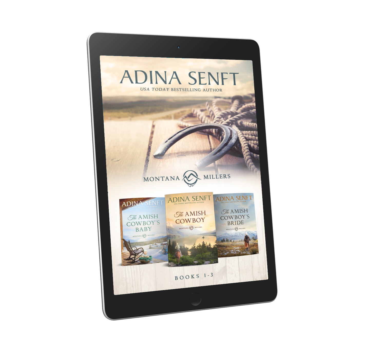 Amish Cowboys of Montana Books 1-3 by Adina Senft