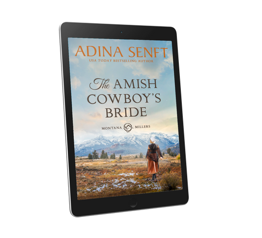 The Amish Cowboy's Bride, a wrong Amish groom romance by Adina Senft