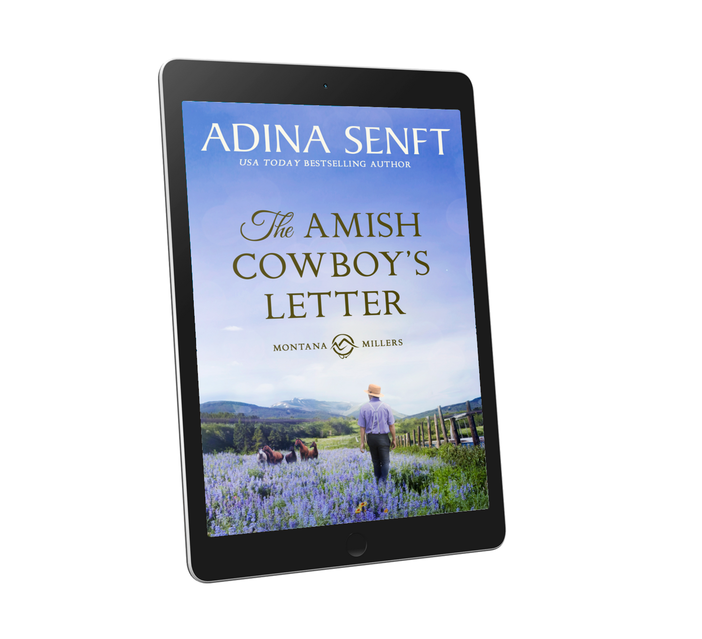 The Amish Cowboy's Letter, a reverse Cyrano Amish romance by Adina Senft