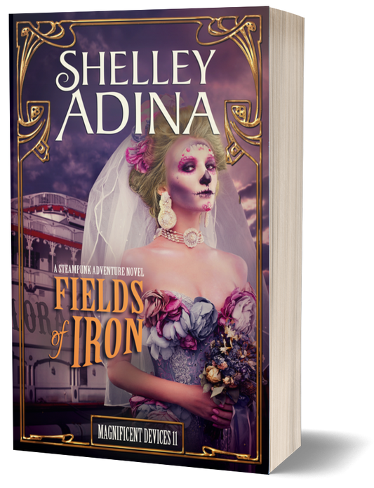 Fields of Iron print paperback written by Shelley Adina
