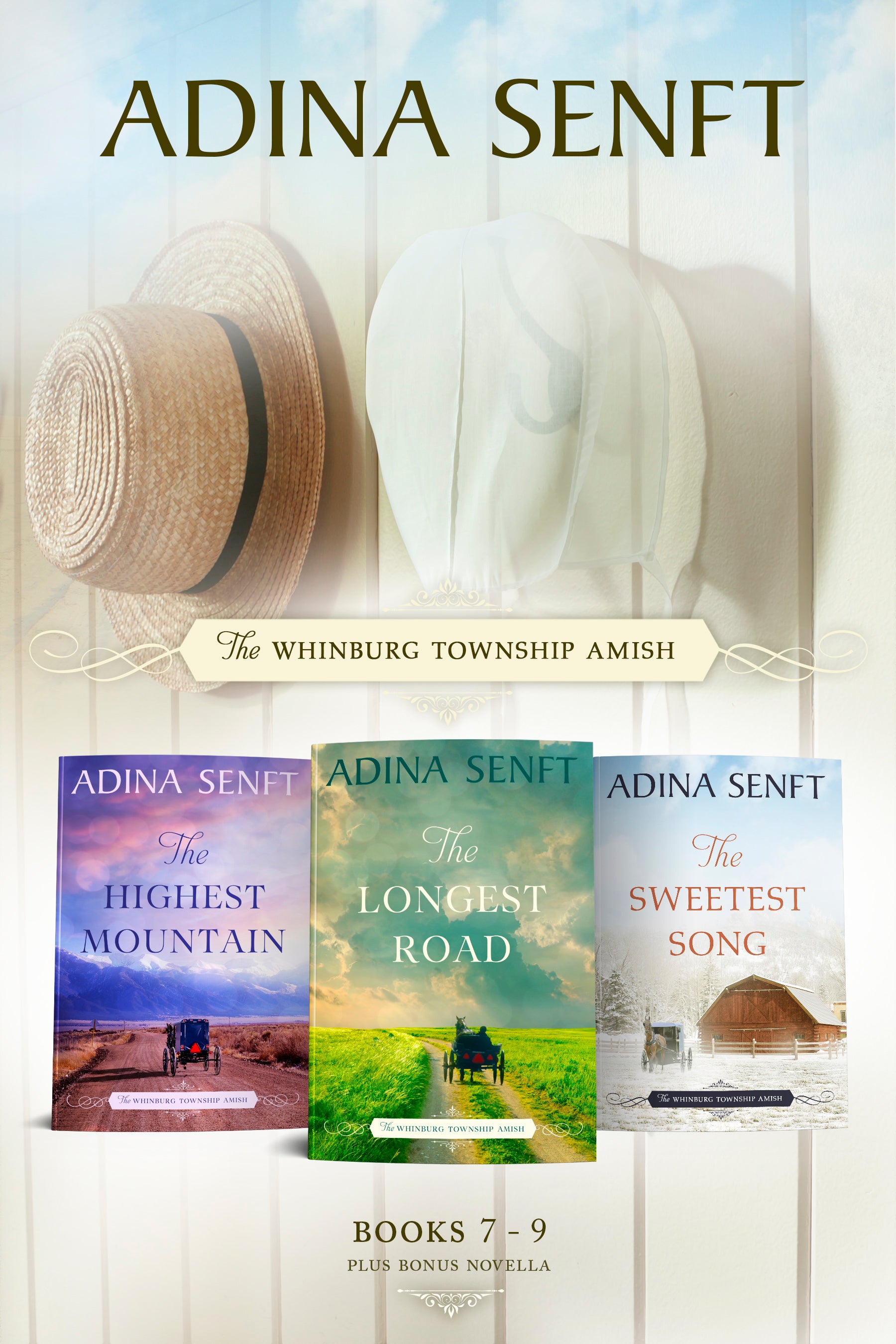 The Whinburg Township Amish Books 7-9 written by Adina Senft