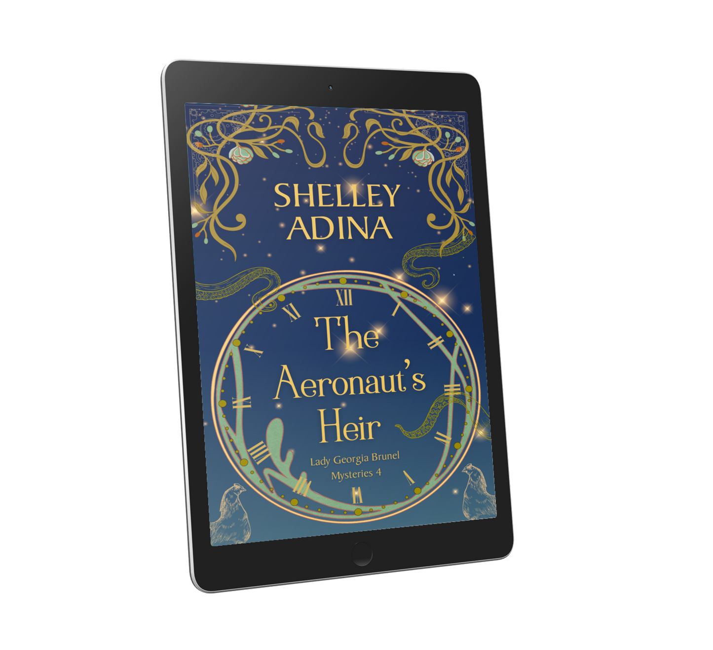 The Aeronaut's Heir by Shelley Adina, book 4 in the Lady Georgia Brunel Mysteries