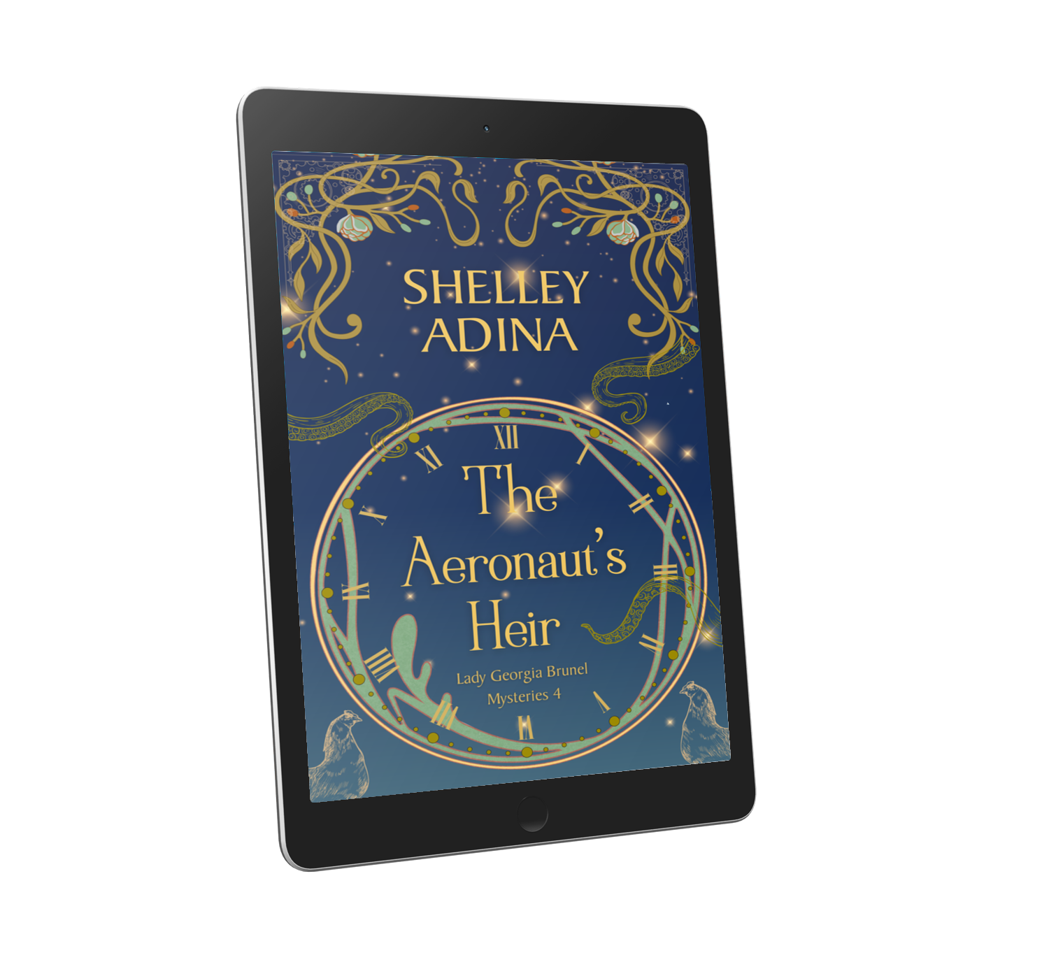 The Aeronaut's Heir by Shelley Adina, book 4 in the Lady Georgia Brunel Mysteries