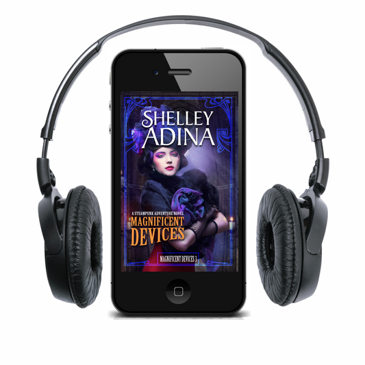 Magnificent Devices: A steampunk adventure written by Shelley Adina, narrated by Fiona Hardingham