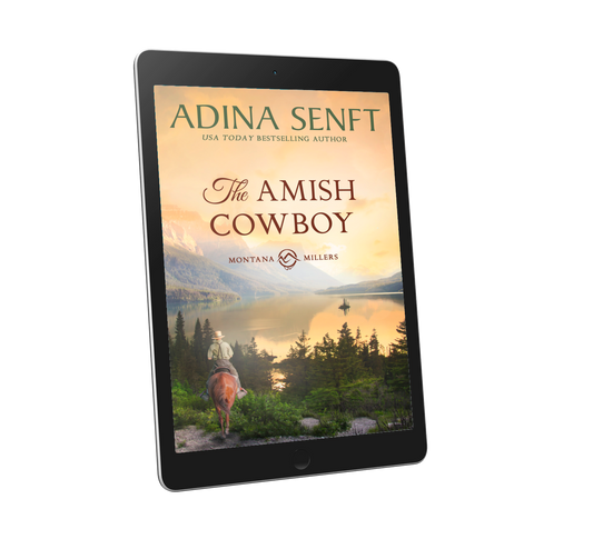 The Amish Cowboy, a second chance at love Amish romance by Adina Senft