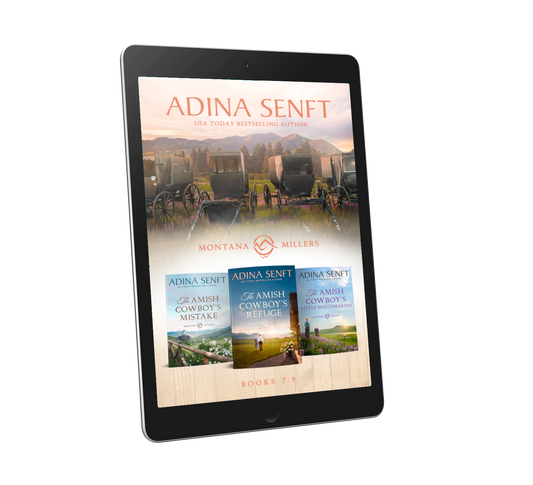 Amish Cowboys of Montana Books 7-9 collection by Adina Senft