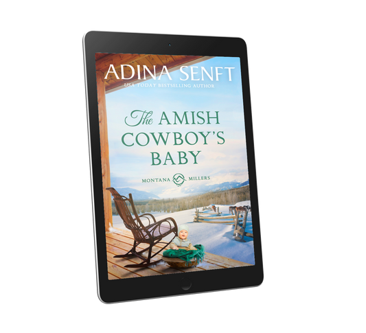 The Amish Cowboy's Baby, an Amish secret baby novel by Adina Senft