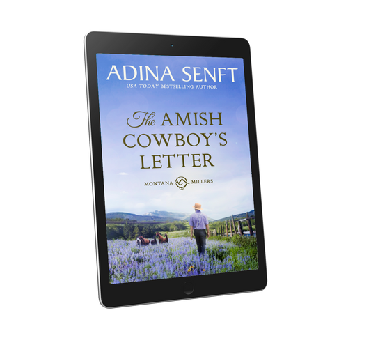 The Amish Cowboy's Letter, a reverse Cyrano Amish romance by Adina Senft