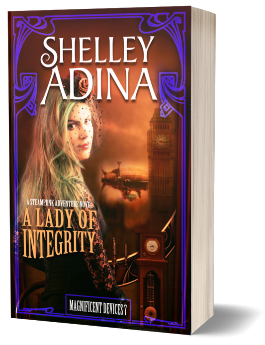 A Lady of Integrity print paperback written by Shelley Adina