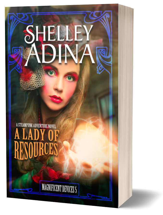 A Lady of Resources print paperback written by Shelley Adina