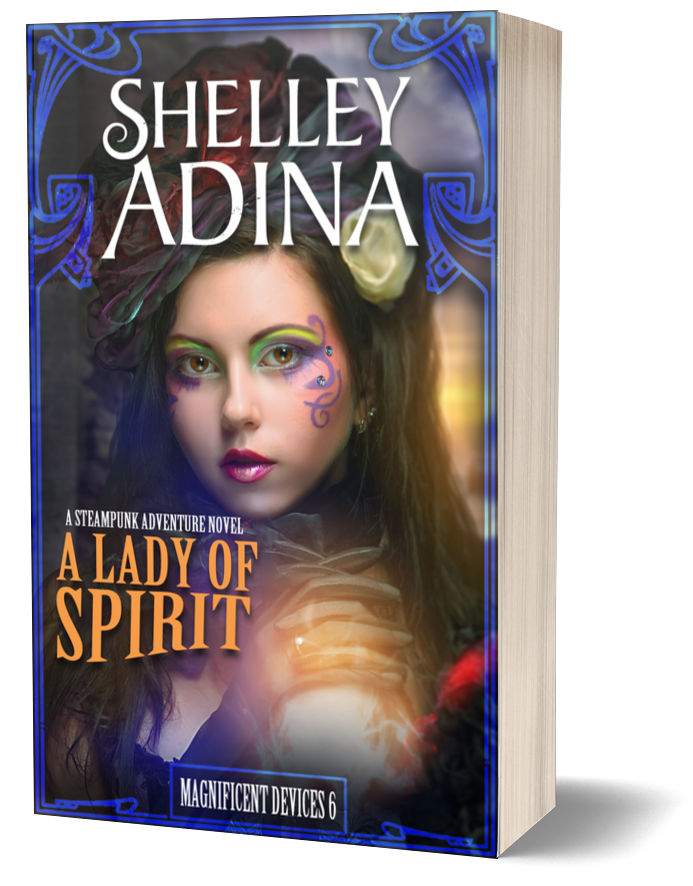 A Lady of Spirit print paperback written by Shelley Adina