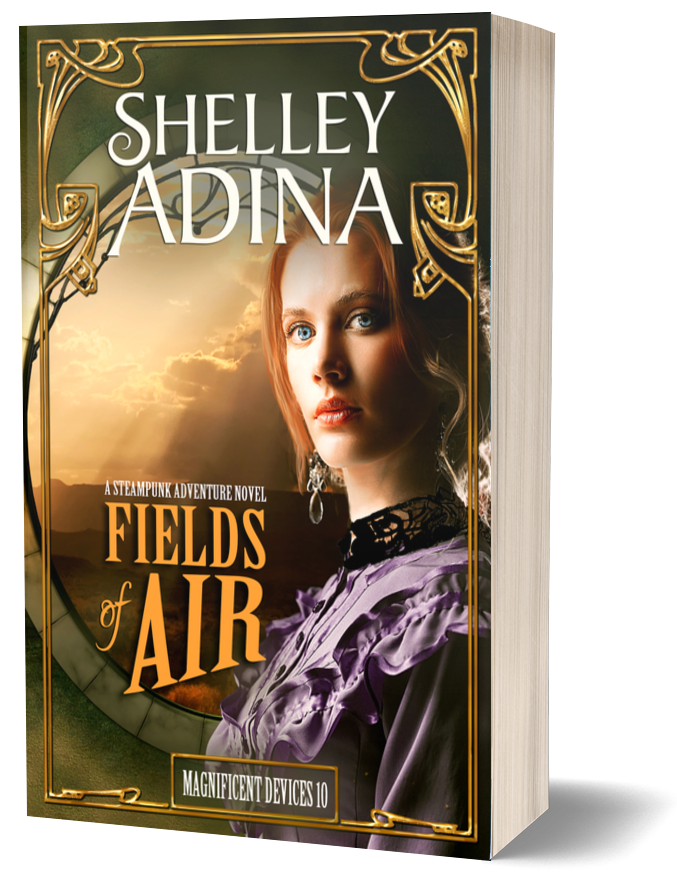Fields of Air print paperback written by Shelley Adina