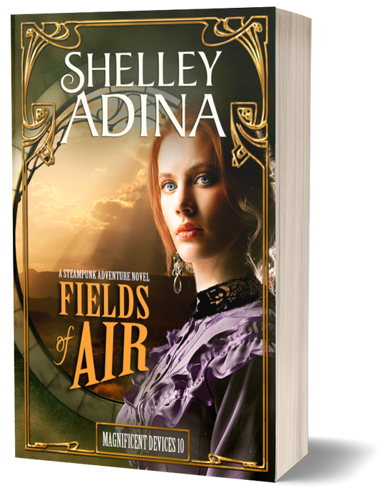 Fields of Air print paperback written by Shelley Adina