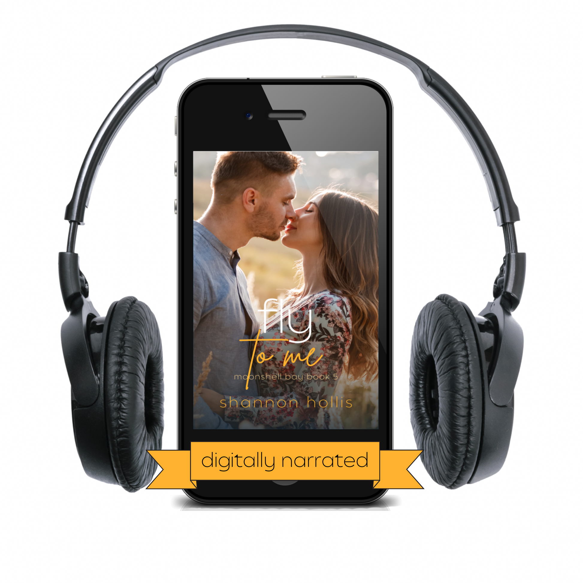 Fly to Me, a digitally narrated audiobook written by Shannon Hollis